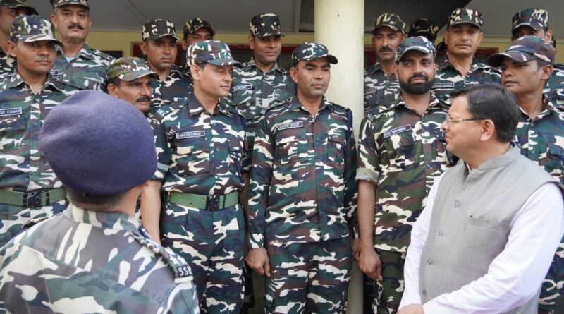 सीमाओं की सुरक्षा में तैनात हमारे जवान देश की शान: सीएम धामी 