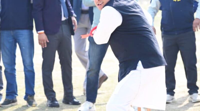 देवभूमि अब बन रही है खेलभूमि -मुख्यमंत्री