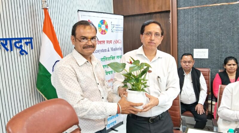 विकास लक्ष्य रैंकिंग में 2023-24 के अनुसार उत्तराखण्ड राज्य ने केरल राज्य के साथ प्रथम स्थान प्राप्त किया