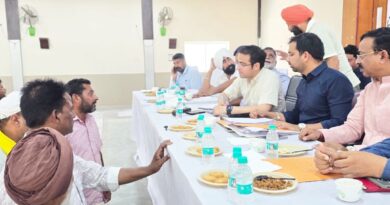 तहसील दिवस में उठी समस्याओं का अधिकारी सक्रिय व संजीदा होकर त्वरित निस्तारित करना सुनिश्चित करें-सीडीओ