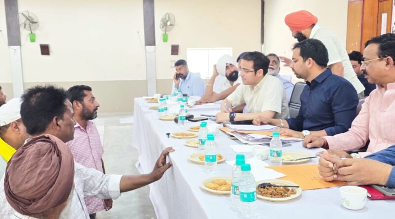 तहसील दिवस में उठी समस्याओं का अधिकारी सक्रिय व संजीदा होकर त्वरित निस्तारित करना सुनिश्चित करें-सीडीओ