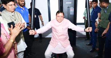 एचआरडीए द्वारा नवनिर्मित स्पोर्ट्स कॉम्पलेक्स का मुख्यमंत्री पुष्कर सिंह धामी ने किया लोकार्पण