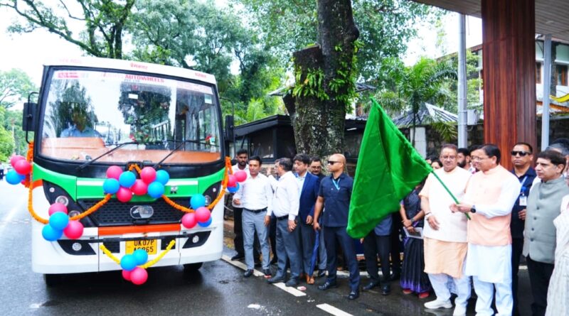 स्वच्छ, आधुनिक एवं पर्यावरण-अनुकूल परिवहन व्यवस्था के निर्माण के लिए सरकार प्रतिबद्ध : मुख्यमंत्री धामी