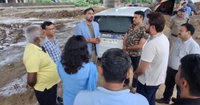 दिल्ली-देहरादून आर्थिक कॉरिडोर से जुड़ी 12 किमी ग्रीनफील्ड बाईपास परियोजना का डीएम ने किया निरीक्षण