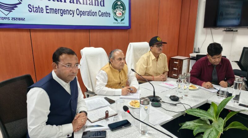 ग्लेशियर झीलों की सुरक्षा को लेकर मुख्यमंत्री के निर्देश