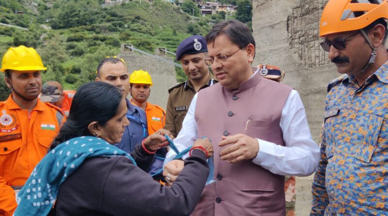 अहमदाबाद की धनगौरी बरोलिया ने सीएम धामी को भावुक पत्र के साथ भेजी राखी