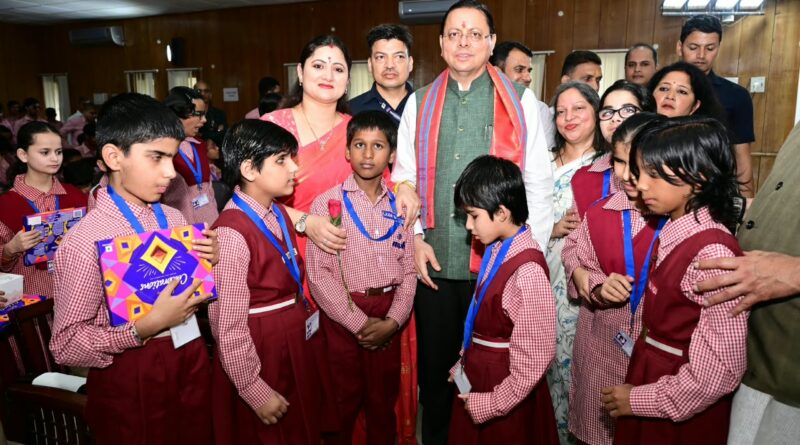 बच्चों के बीच बिताया गया समय जीवन को नई ऊर्जा और प्रेरणा देता है—मुख्यमंत्री