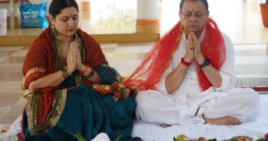 शारदीय नवरात्रि के प्रथम दिवस पर मुख्यमंत्री ने की पूजा-अर्चना, प्रदेशवासियों की सुख-समृद्धि की कामना